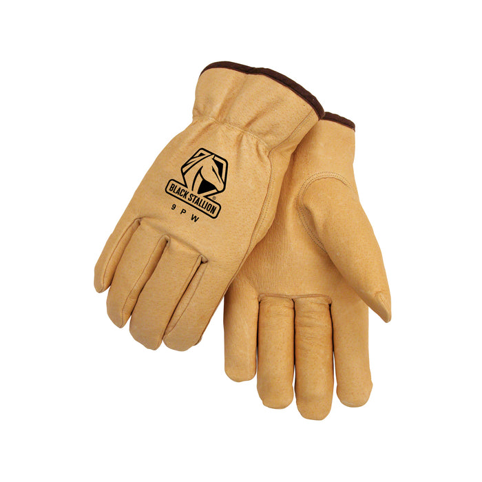 Premium Grain Pigskin Winter Drivers Glove