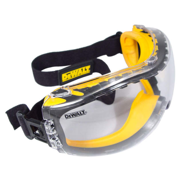 DEWALT Concealer™ Safety Goggle, Anti-Fog Lens