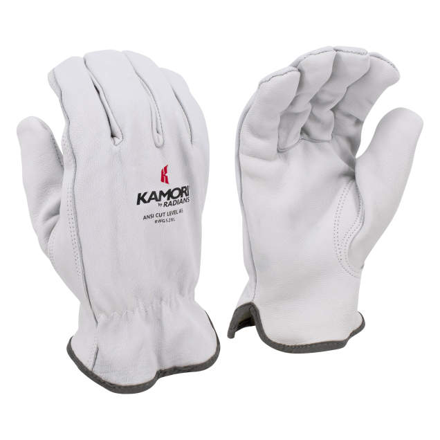 Radians KAMORI® Goatskin Work Glove w/ Kevlar® Lining, ANSI/ISEA 105 Cut Level A5