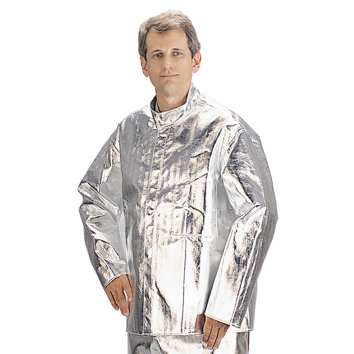 Aluminized Carbon/Kevlar® Hi-Temp Jacket (Made to Order- 30 day lead time)