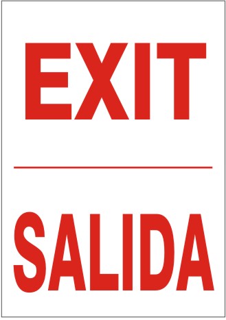 Exit / Salida