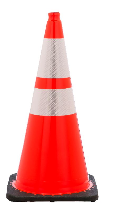 Ultra-Brite PVC Traffic Cone — Safety & Packaging Sales