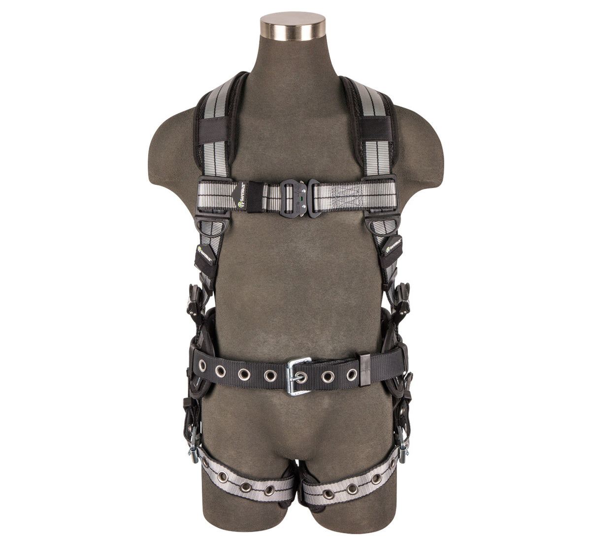 Pro+ Slate Construction Harness with Aluminum D-ring — Safety ...