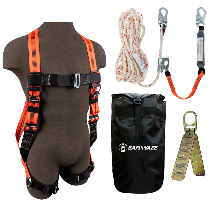 V-LINE Roofer's Fall Protection Compliance Kit Backpack