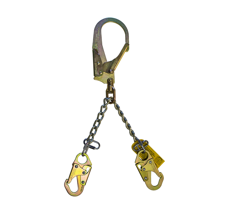 26" (13 Links) Forged Steel Swivel Rebar Chain Assembly - Designed to fit a Gates Form