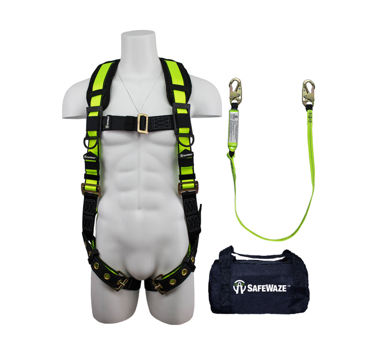 Pro Compliance Kit - Grommet Leg Harness & High Profile Lanyard and Bag
