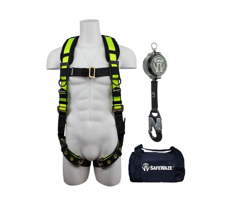Pro Compliance Kit - Grommet Leg Harness, 7′ SRL and Bag