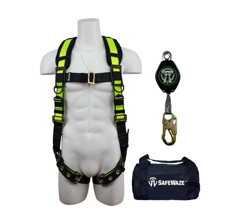 Pro Compliance Kit - Grommet Leg Harness, 7′ SRL and Bag