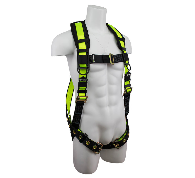PRO No-Tangle Single D-Ring Harness with Grommet Leg Straps & Dorsal Link