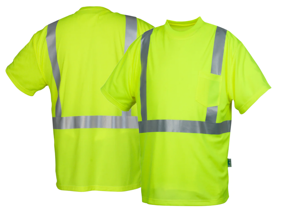 Type R - Class 2 Hi-Vis Lime T-Shirt