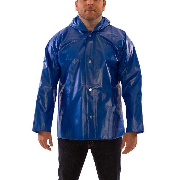 Iron Eagle Hooded Jacket, Storm Fly Front, Attached Hood