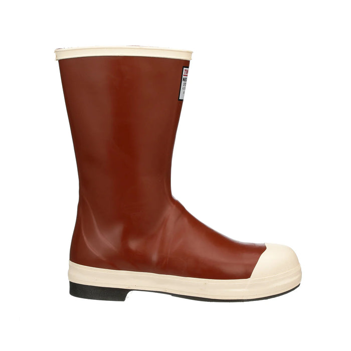Nylon Neoprene Steel Toe Boot, 12½", Safety-Loc - Brick Red/Cream