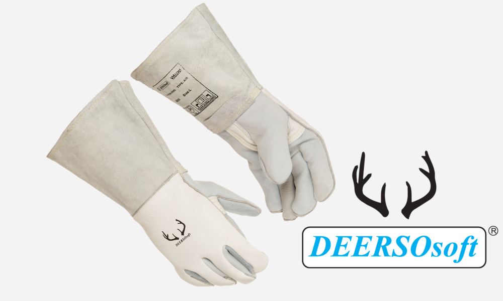 Prestigious DEERSOsoft®, Deerskin, Reverse Grain Unlined Palm, 14"