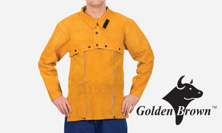 Golden Brown™ Bib Attachment, Select Split Leather