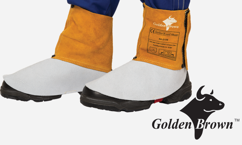 Golden Brown™ Leg Spat, Select Split Leather