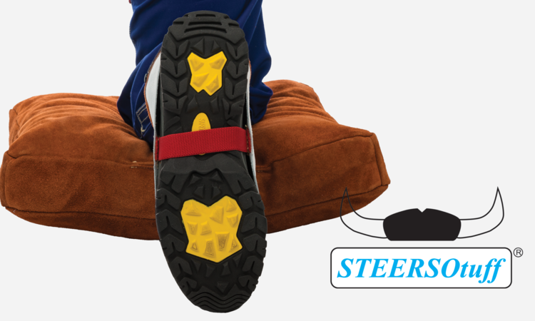 STEERSOtuff® 6" Leg Spat, Side Split Leather