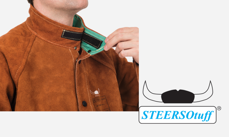 STEERSOtuff® Cape Sleeve, Side Split Leather