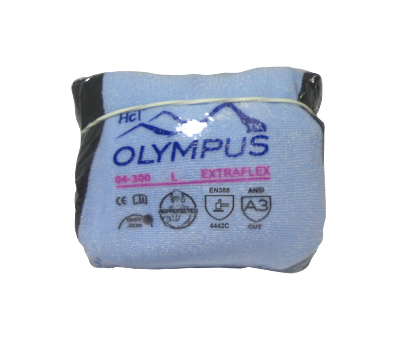 ExtraFlex® Olympus 13g Engineered Liner w/Nitrile Palm Coating & Reinforced Thumb Crotch, ANSI Cut Level A3 - Vend Pack